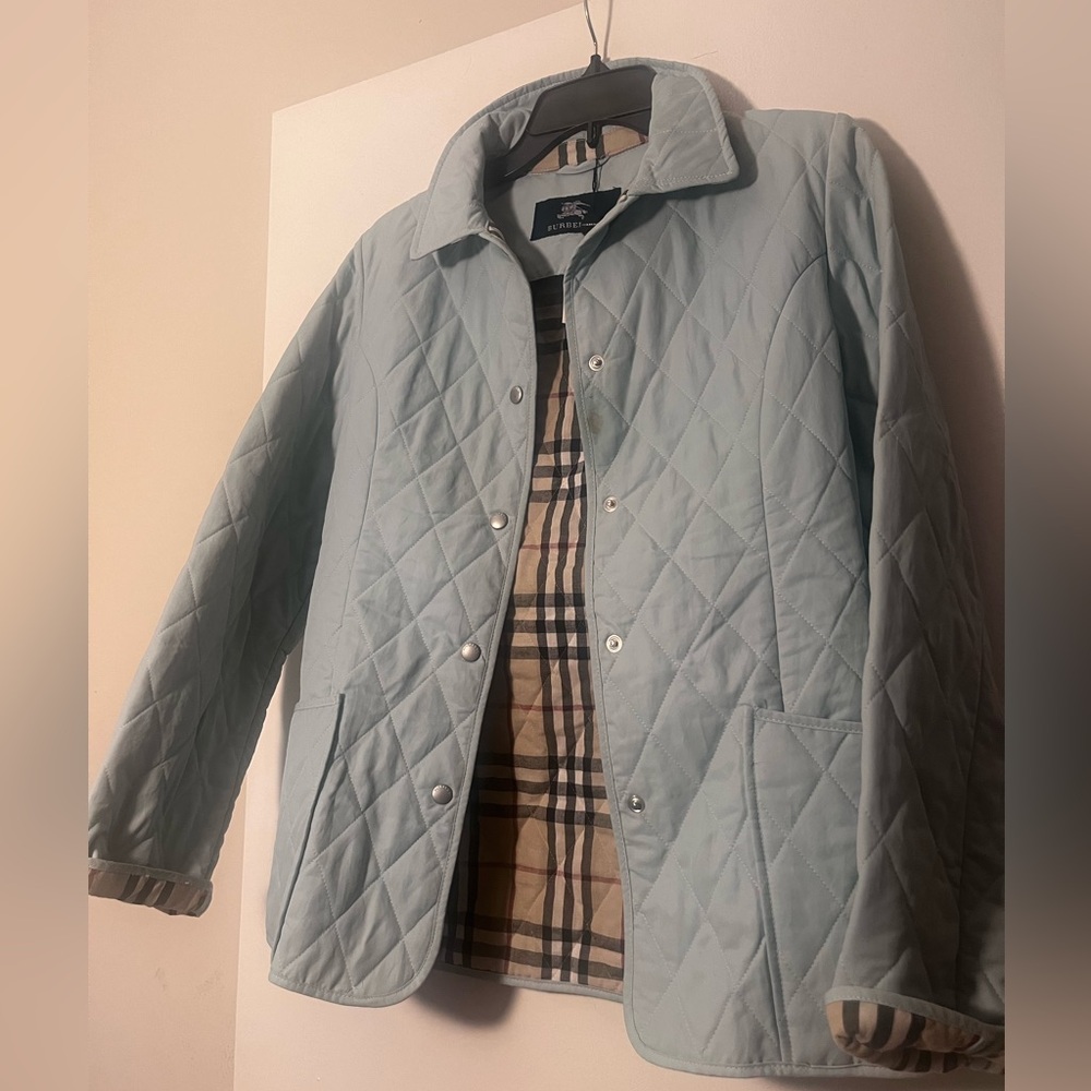 Vintage Quilted Burberry Youth Jacket